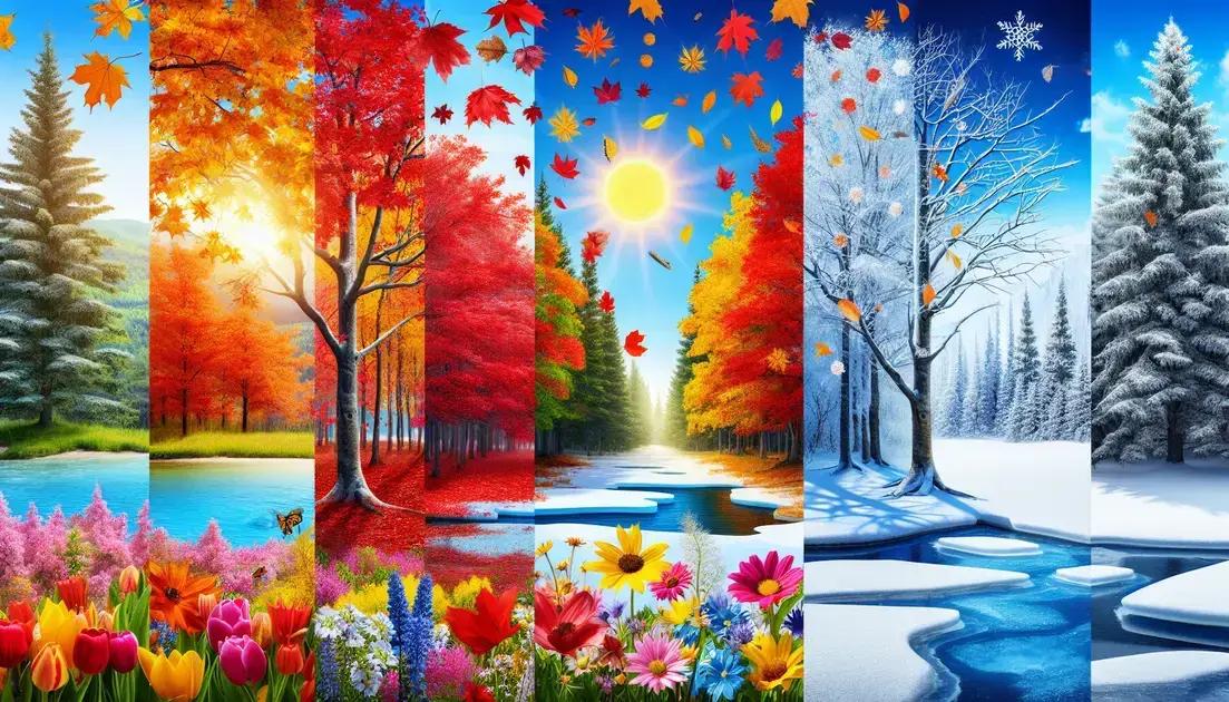 Estações de Mudança: Como a Natureza Canadense se Transforma o Ano Todo