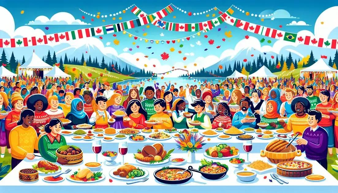 Frenesi dos Festivais: Um Tour Gastronômico pelos Melhores Festivais do Canadá