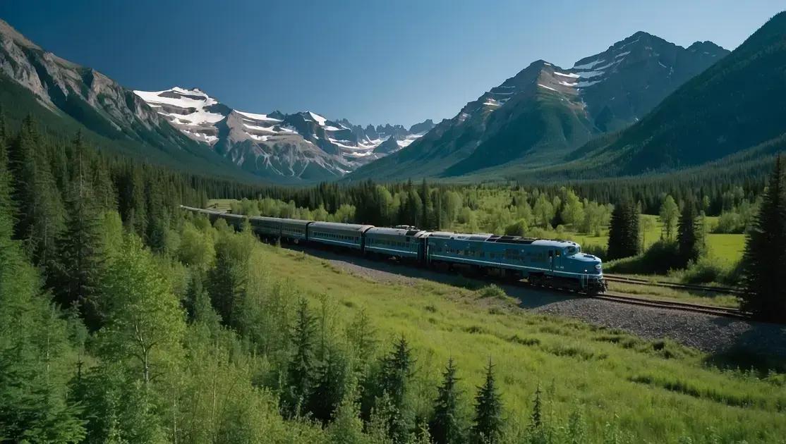 Pelos Trilhos: Aventuras Cênicas de Trem pelo Canadá