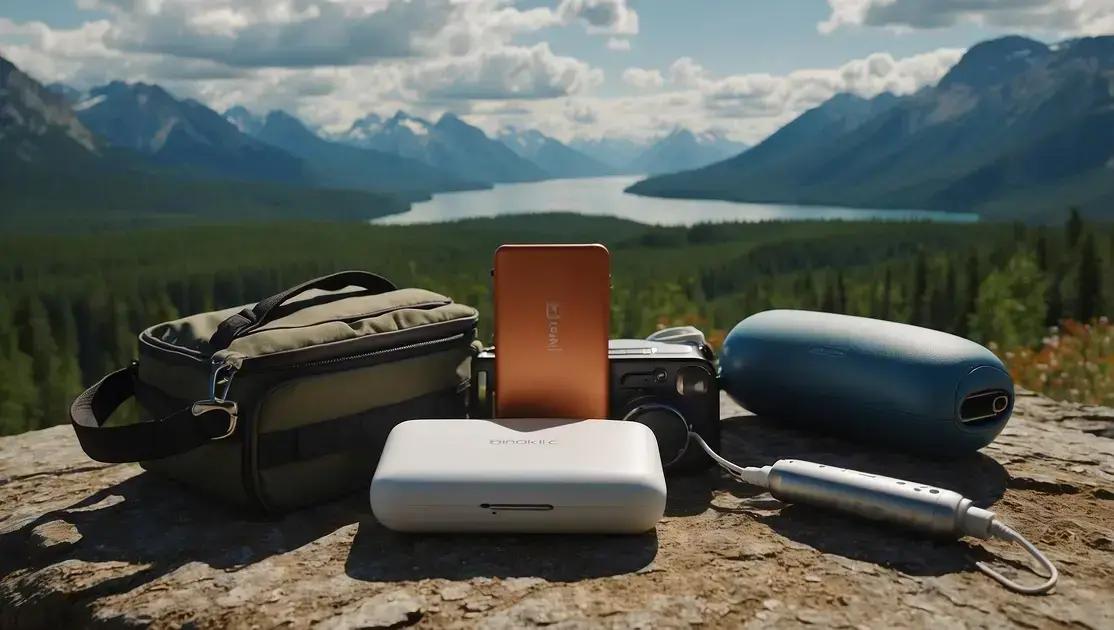 Gadgets que Economizam Tempo: Essenciais para o Viajante Moderno