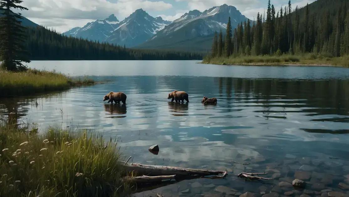 Encontros Selvagens: Um Guia para Avistar a Vida Selvagem Icônica do Canadá