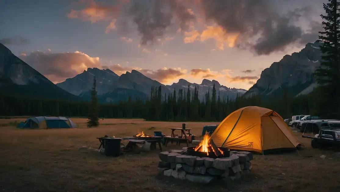Essential Gear for Camping in Banff