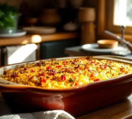 Arroz de forno: receita prática, econômica e irresistível para surpreender na refeição