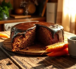 Bolo de Cenoura Fofinho com Cobertura de Chocolate: Receita Clássica que Nunca Falha