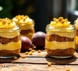 Como Fazer Recheio de Maracujá Cremoso para Bolo de Pote em 10 Minutos