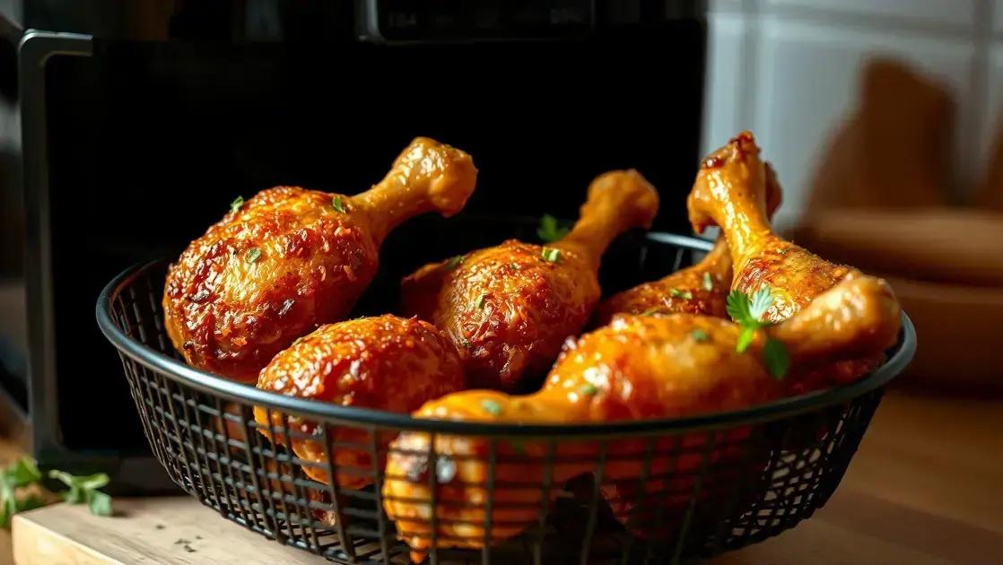 coxa de frango na air fryer