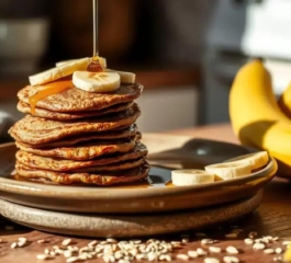 Panqueca Fit de Banana com 2 Ingredientes – Pronta em 5 Minutinhos!