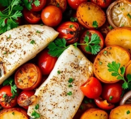 Peixe no Forno com Batata: Receita Prática e Saborosa para o Dia a Dia