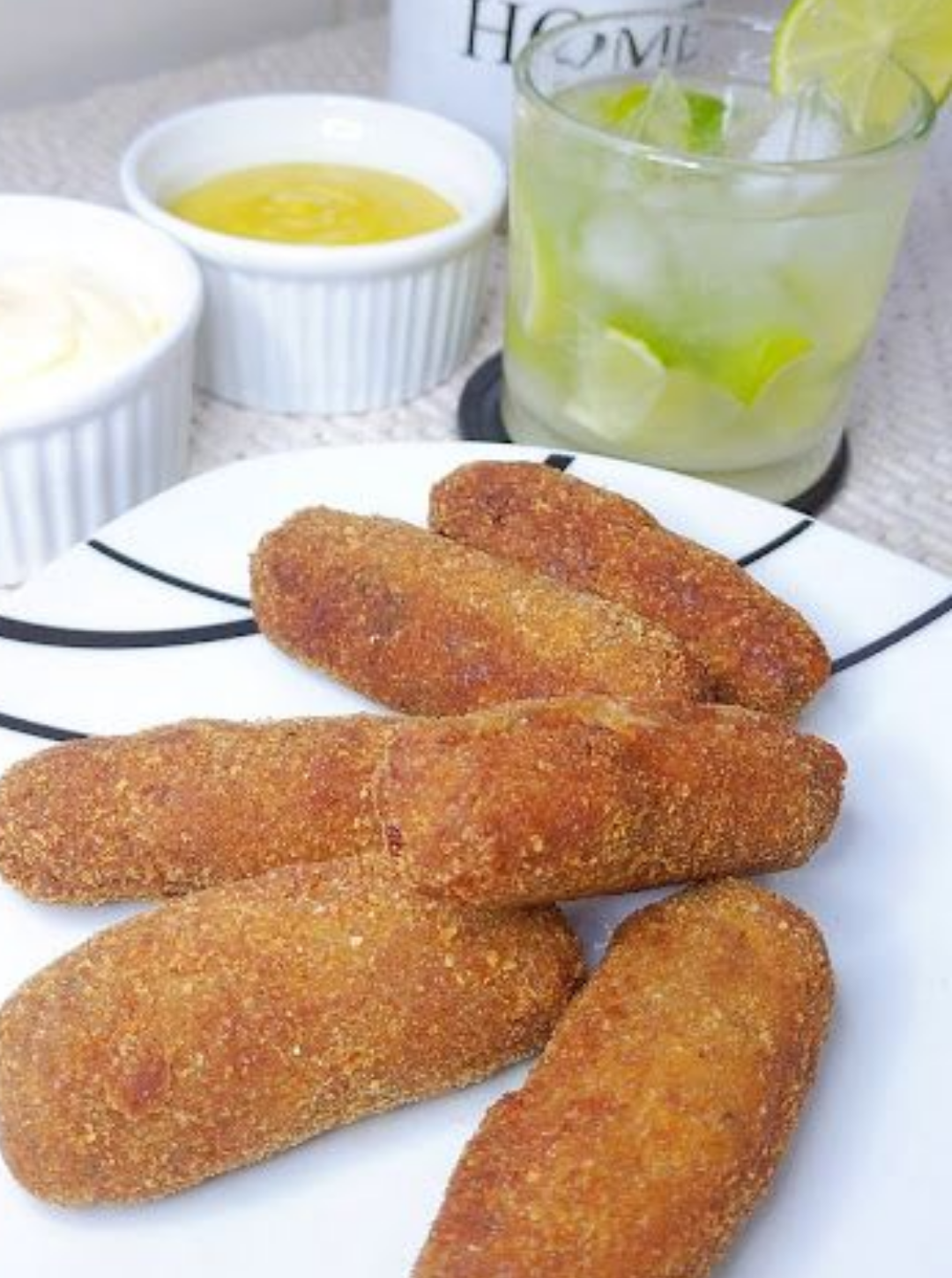 croquete de carne saudável