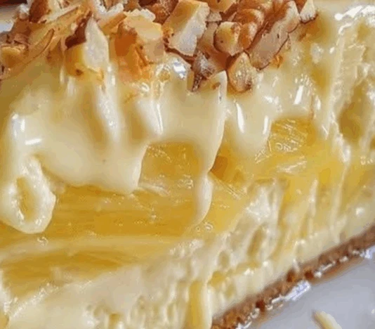 orta Gelada de Abacaxi com Creme Branco  Refrescante, Cremosa e Muito Fácil!
