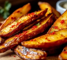 Batata rústica temperada: crocante e cheia de sabor para a sua refeição