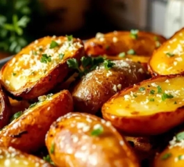 Batatas assadas com alho e parmesão: fácil, crocante e irresistível para seu dia a dia