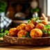 Bolinho de Batata com Bacon e Queijo: Crocância Suprema e Recheio Cremoso Irresistível