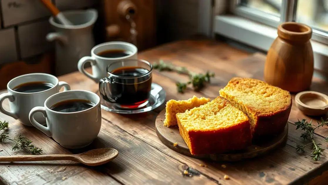 Bolo de Maizena com Fubá