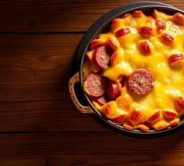 Gratinado de batata com calabresa: receita simples, saborosa e irresistível