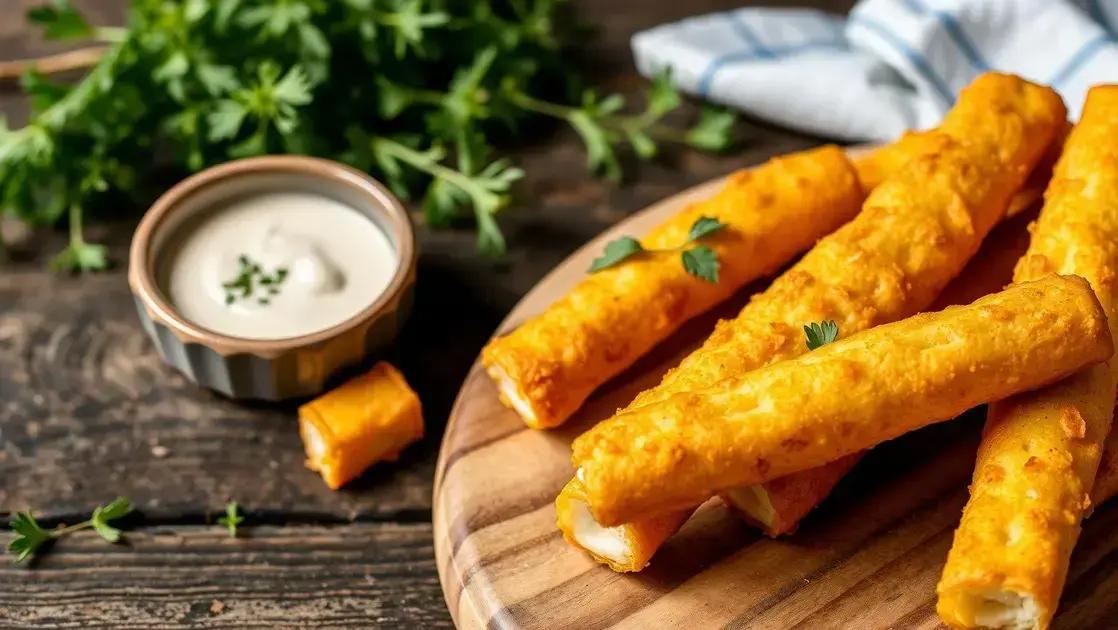Palitos de queijo saudáveis e sem glúten