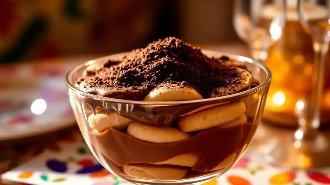 Pavê de chocolate