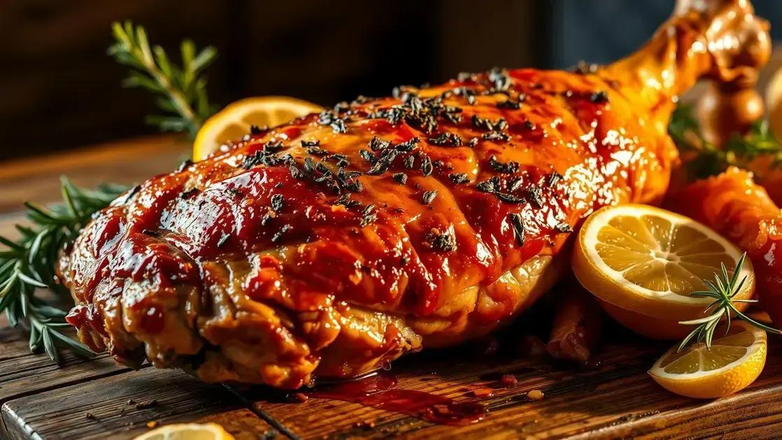 Pernil de suíno assado