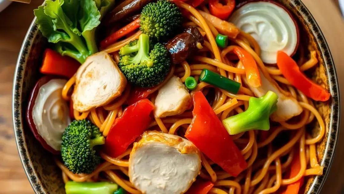 yakisoba caseiro