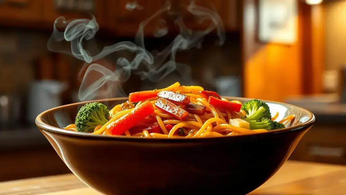 Yakisoba caseiro