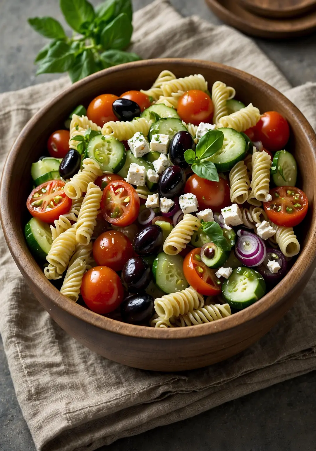 Descubra a Salada Mediterrânea que Todos Estão Comendo!