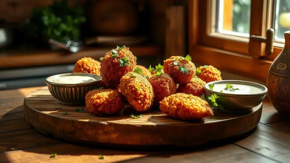 Bolinho de Carne Crocante