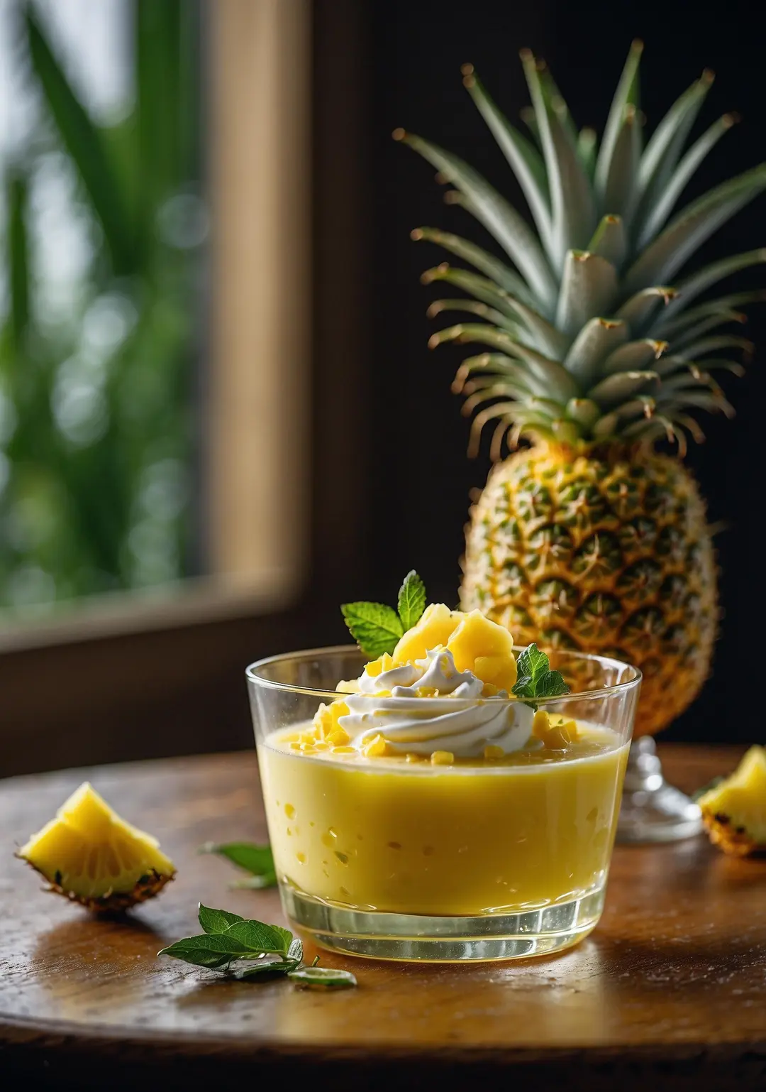 Você não vai acreditar no que acontece quando mistura abacaxi com mousse de limão!