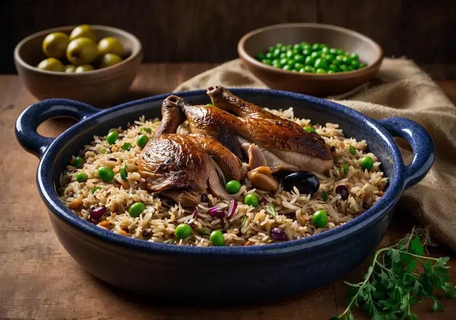 Arroz de pato saudável