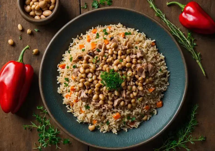 baião de dois saudável