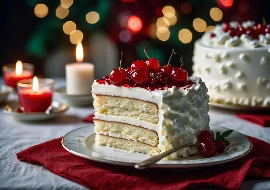 bolo branco para festa saudável
