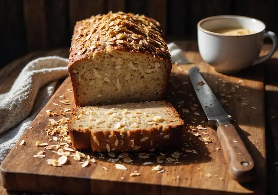 bolo de coco com banana