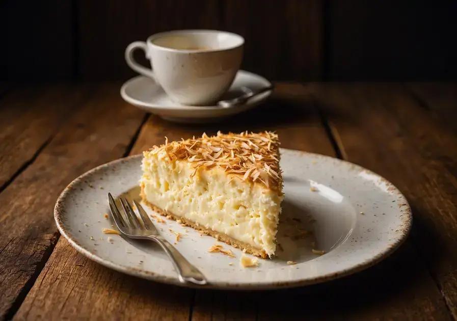 Bolo de queijadinha cremoso da vovó