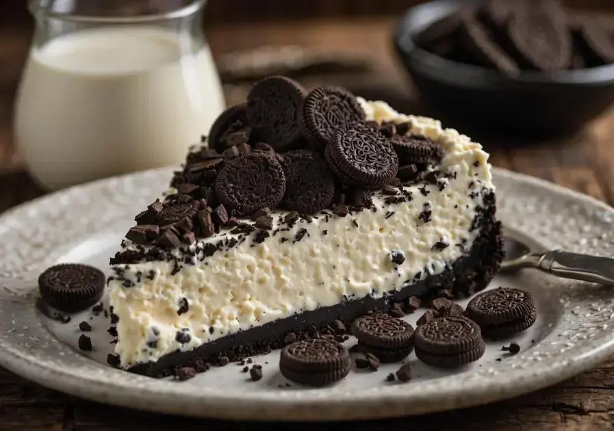 cheesecake de oreo