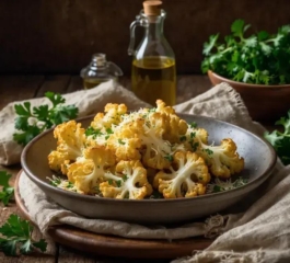 Couve-Flor Assada Crocante com Alho e Parmesão: Guia Completo para uma Receita Low Carb, Saudável e Irresistível