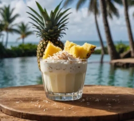 Creme de Coco com Abacaxi: Receita Fácil, Saudável e Cremosa para Todas as Ocasiões