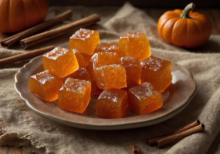 Doce de abóbora cristalizada