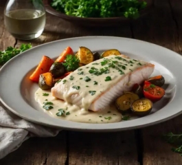 Filé de Peixe ao Forno com Molho Branco: Guia Completo com Receita Fácil, Saudável e Muito Cremosa