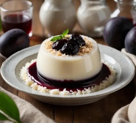 Manjar de Coco com Calda de Ameixa: Guia Completo + 5 Versões Saudáveis (Sem Lactose, Low Carb e Mais)