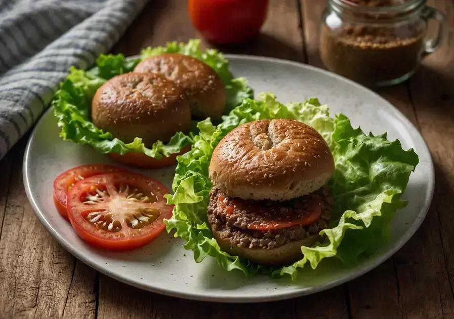 Mini hamburguinhos de bisnaguinha