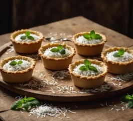 Mini Tortas de Creme de Coco: Guia Completo com Receita Tradicional, Versões Low Carb e Opções Sem Glúten