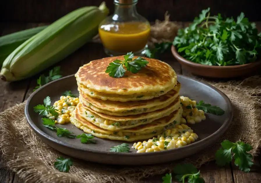 Panqueca de milho verde