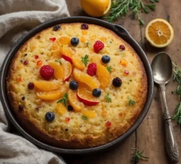 Pão de Colher com Frutas Cristalizadas (Sem Sovar): Guia Prático + Versões Funcionais, Sem Glúten e Low Carb