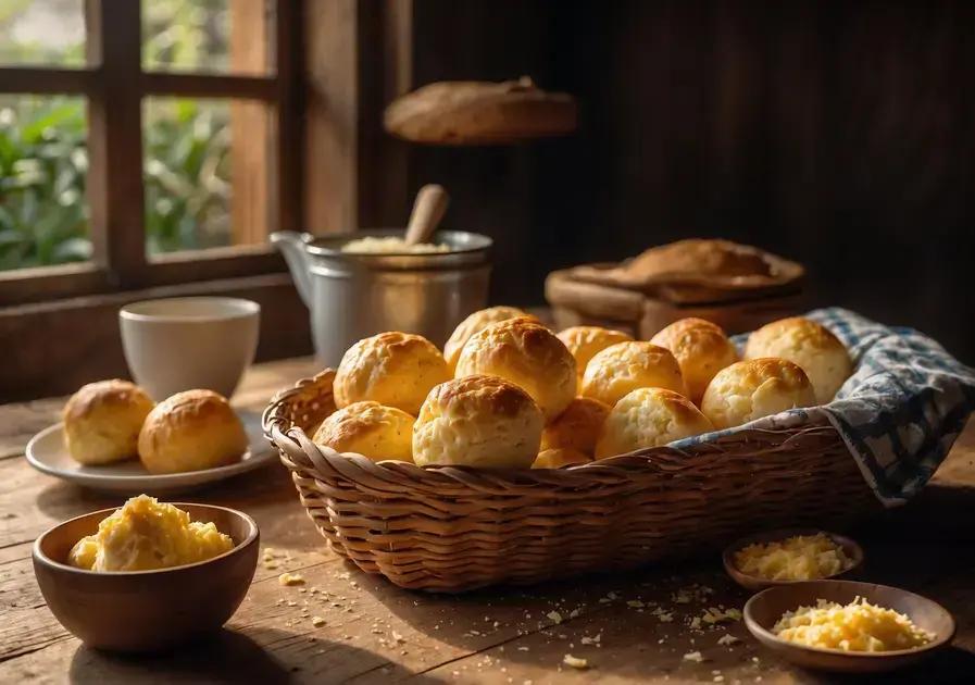 pão de queijo de liquidificador