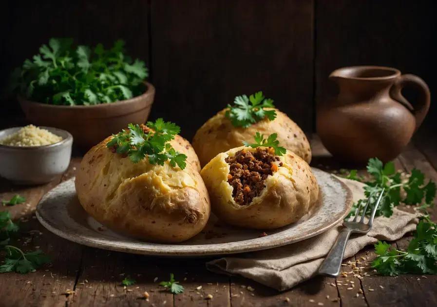 pasteizinhos de batata com carne moída