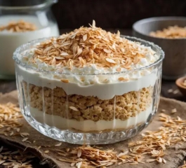 Sobremesa Cremosa de Coco com Bolacha: Guia Completo com Dicas Saudáveis, Variações Low Carb e Versão Sem Glúten
