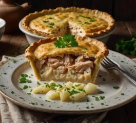 Guia Passo a Passo: Como Fazer Torta Cremosa de Frango com Massa de Batata Fácil, Saudável e Irresistível