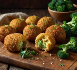 Bolinho Crocante de Brócolis com Queijo: Receita Fácil, Saudável e Perfeita para Lanches Low Carb!