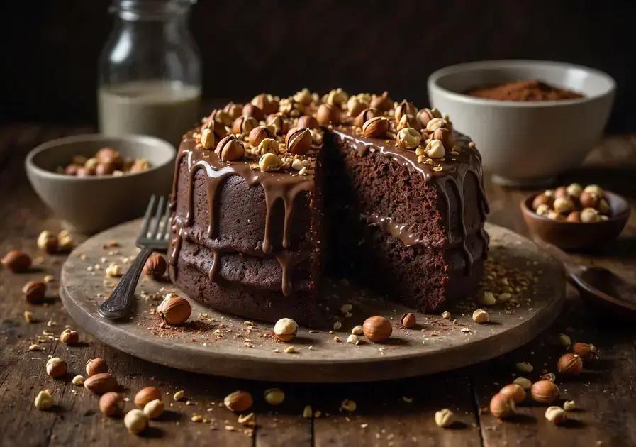 Bolo de chocolate saudável
