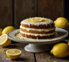 Bolo de Limão com Cobertura Cremosa: Receita Fácil, Leve e Irresistível para o Café da Tarde!