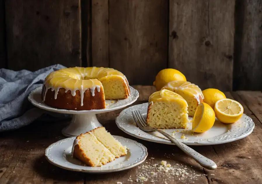 bolo de limão siciliano low carb